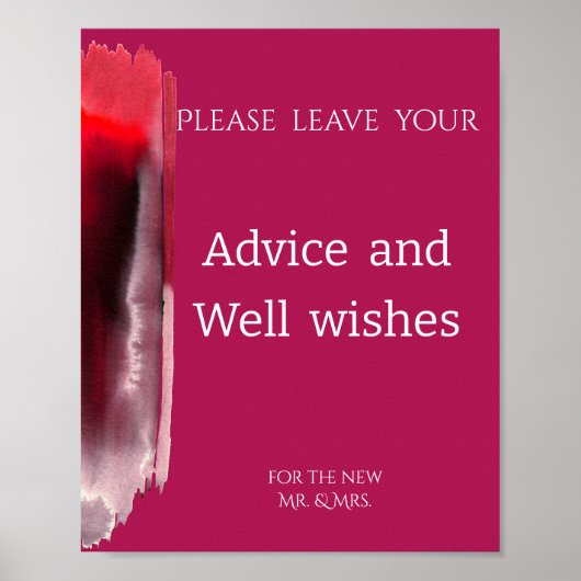 Viva Magenta, Modern Advice and Well wil Poster (Voorkant)