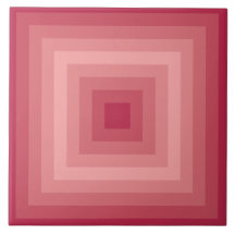 Viva Magenta Murex Shell Squares Keramische Tegel