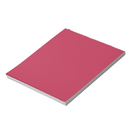 Viva Magenta Solid Color Notitieblok (Linkerzijde)