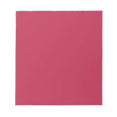 Viva Magenta Solid Color Notitieblok (Voorkant)