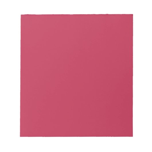 Viva Magenta Solid Color Notitieblok (Voorkant)