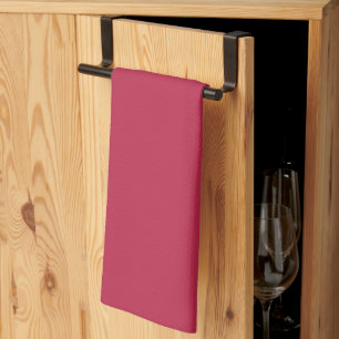 Viva Magenta Solid Color Theedoek