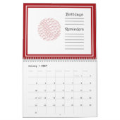 VIVA MEJICO Mexicaanse vlaggentekst Kalender (Jan 2027)