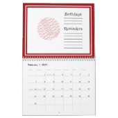 VIVA MEJICO Mexicaanse vlaggentekst Kalender (Feb 2027)