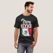 Viva Mexica 16th September Independence Day Mexica T-shirt (Voorkant volledig)