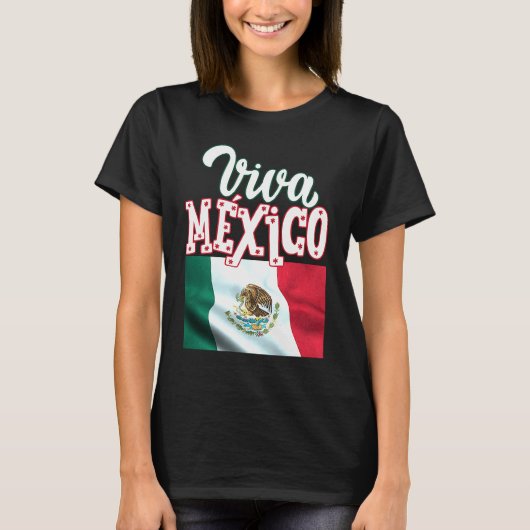 Viva Mexica 16th September Independence Day Mexica T-shirt (Voorkant)