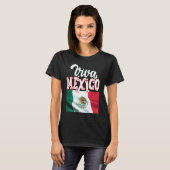 Viva Mexica 16th September Independence Day Mexica T-shirt (Voorkant volledig)