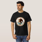 Viva Mexico (adelaar van de Mexicaanse vlag) T-shirt (Voorkant volledig)