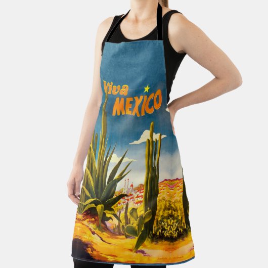 Viva Mexico All-Over Print Schort (Insitu)