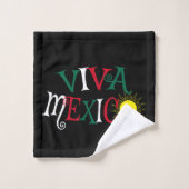 Viva Mexico Bad Handdoek (Wasdoekje)