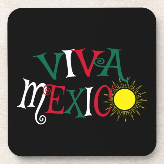 Viva Mexico Bier Onderzetter (Voorkant)