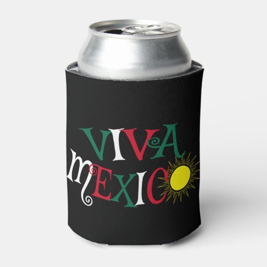 Viva Mexico Blikjeskoeler (Blikje Voorkant)