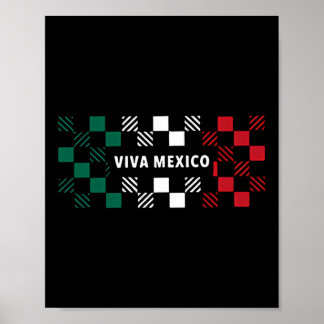 Viva Mexico Boy Girl Kinder Mexicaanse Onafhankeli Poster