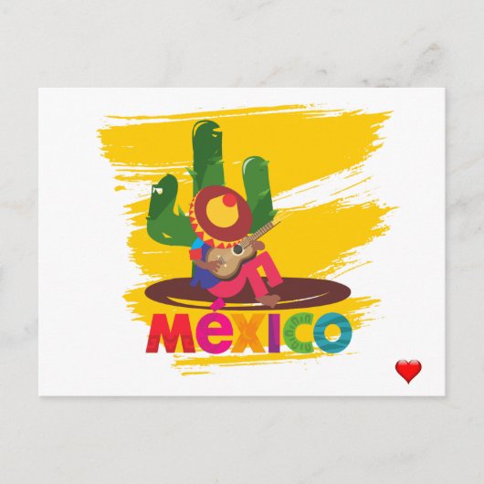 Viva Mexico Briefkaart (Voorkant)