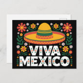 Viva Mexico Briefkaart (Voorkant / Achterkant)