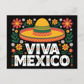 Viva Mexico Briefkaart (Voorkant)