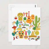 viva mexico briefkaart (Voorkant / Achterkant)