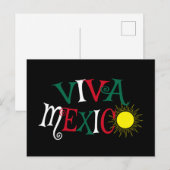 Viva Mexico Briefkaart (Voorkant / Achterkant)