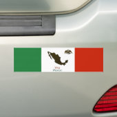 Viva Mexico bumper sticker (Op auto)