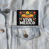 Viva Mexico Button (Insitu)