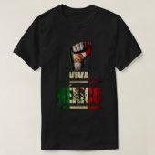 Viva Mexico Cabrones en kerst mexico T-shirt (Design voorkant)