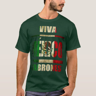 VIva Mexico Cabrones en kerst mexico T-shirt