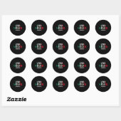 Viva Mexico Cabrones Funny Cinco De Mayo Mexican F Ronde Sticker (Vel)