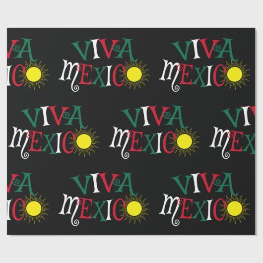 Viva Mexico Cadeaupapier (Vlak)