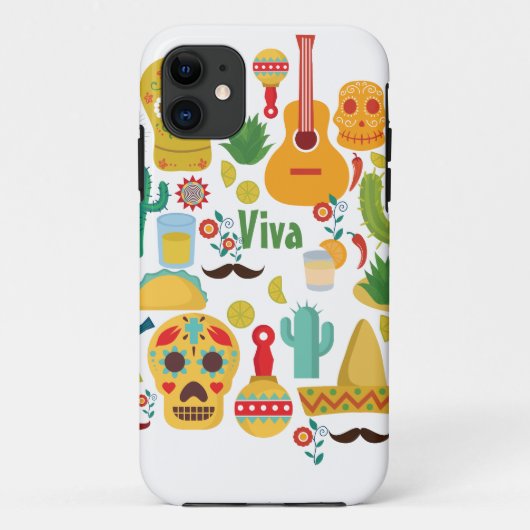 viva mexico Case-Mate iPhone case (Achterkant)