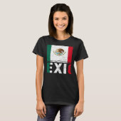 viva mexico flag Pride Independence Day 16 Septemb T-shirt (Voorkant volledig)