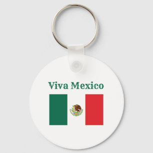 Viva Mexico Flag Sleutelhanger