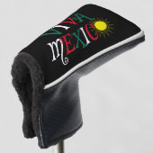 Viva Mexico Golfheadcover (3/4 voorkant)
