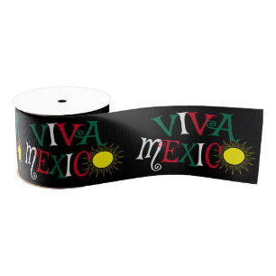 Viva Mexico Grosgrain Lint