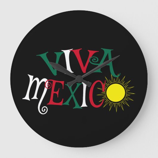 Viva Mexico Grote Klok (Voorkant)