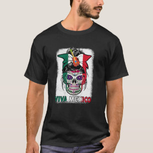 Viva Mexico Hispanic Heritage Month Suiker T-shirt