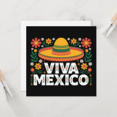 Viva Mexico Kaart (Voorkant / Achterkant in situ)