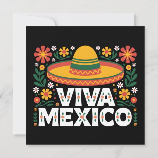 Viva Mexico Kaart (Voorkant)