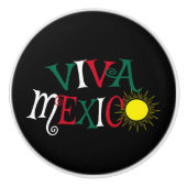 Viva Mexico Keramische Knop (Voorkant)