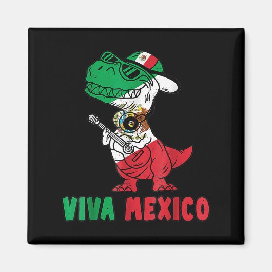 Viva Mexico Kinder Onafhankelijkheidsdag Funny Dan Magneet (Voorkant)