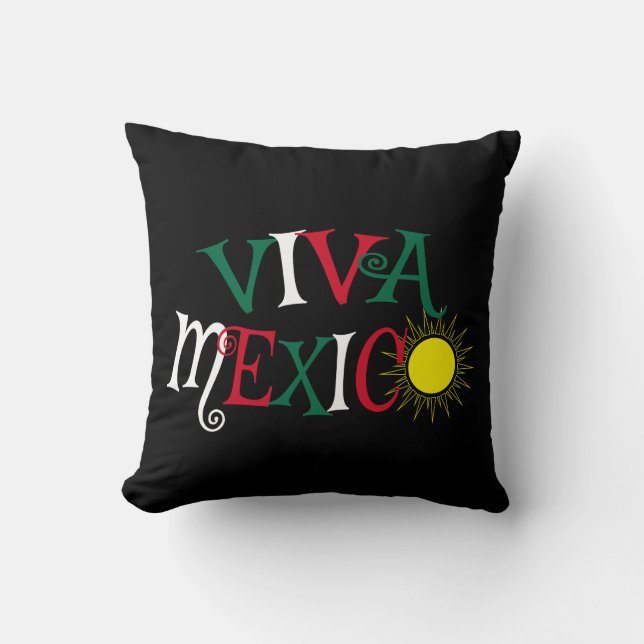 Viva Mexico Kussen (Voorkant)