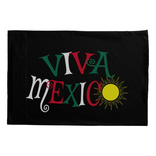 Viva Mexico Kussensloop (Achterkant)