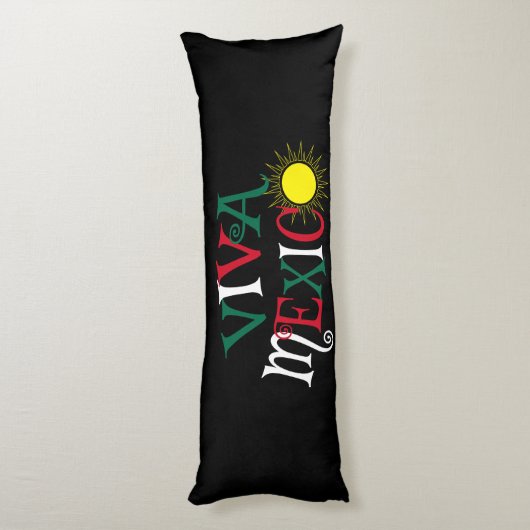 Viva Mexico Lichaamskussen (Achterkant (Verticaal))