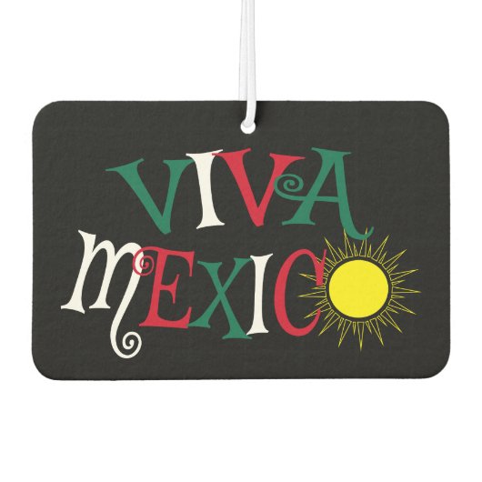 Viva Mexico Luchtverfrisser (Voorkant)