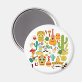 viva mexico magneet (Voorkant / Achterkant)