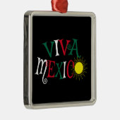 Viva Mexico Metalen Ornament (Rechts)