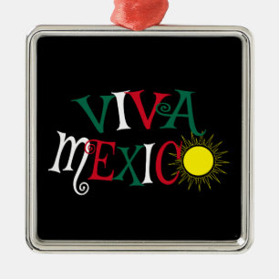 Viva Mexico Metalen Ornament
