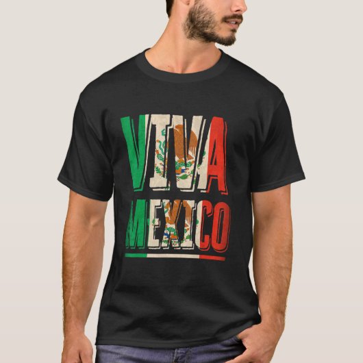 Viva Mexico: Mexicaans erfgoed in Mexico T-shirt (Voorkant)