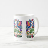¡Viva México! Mexican Pride Coffee Mug Koffiemok (Voorkant rechts)