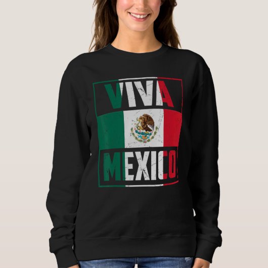Viva Mexico   Mexico Independence Day Decorations Trui (Voorkant)