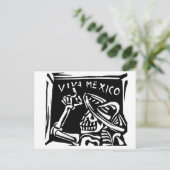 Viva Mexico - Mexico's dag van de dood Briefkaart (Staand voorkant)